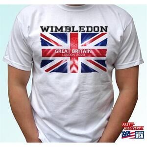 Wimbledon 2023 T Shirt Great Britain London Tennis Unisex Classic